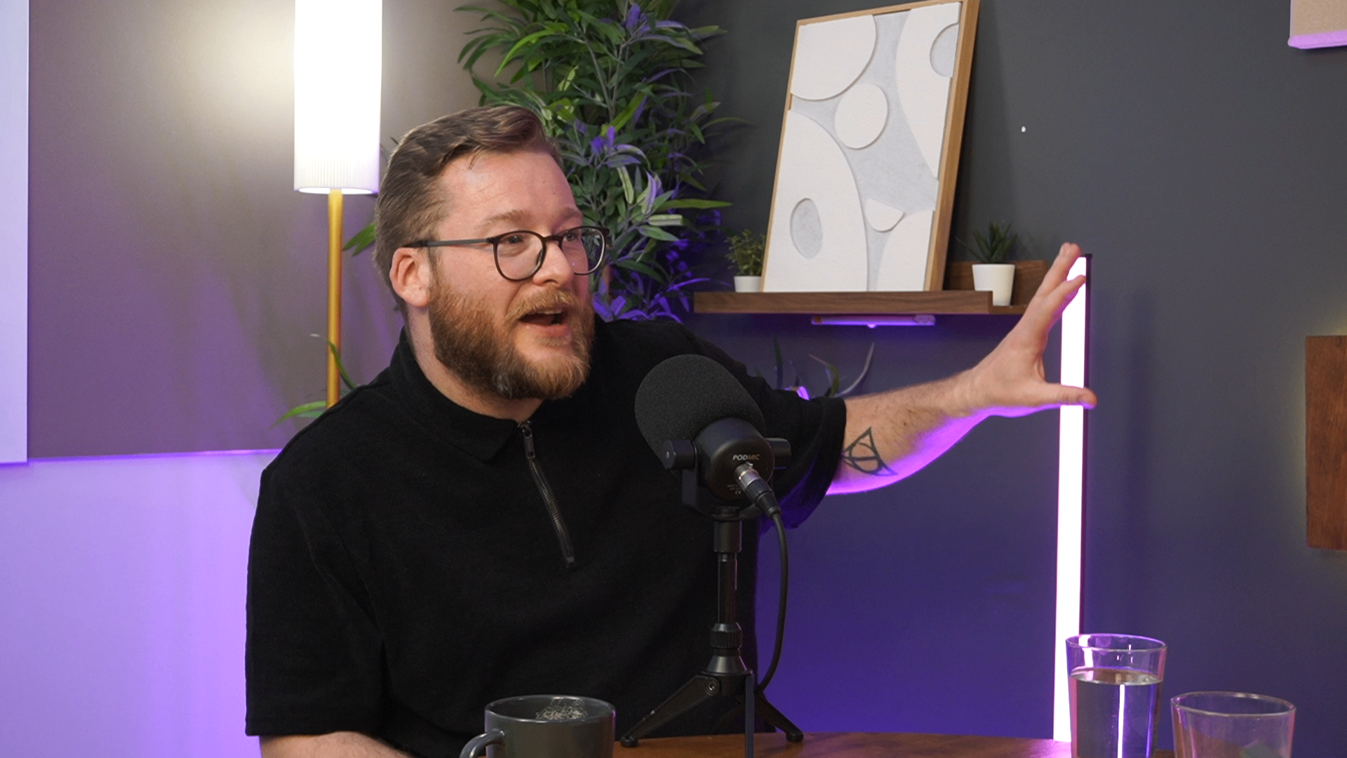 Hampshire Podcast Studios recording space — Southampton content studio